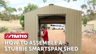 Stratco | How To Assemble a Stratco Stubbie Smartspan Shed