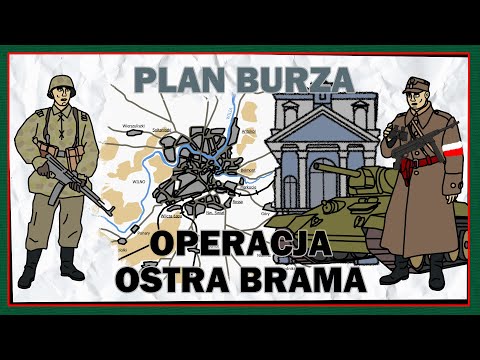 Operacja Ostra Brama. Plan "Burza" w okręgu Wileńskim AK 🇵🇱⚔️🇩🇪