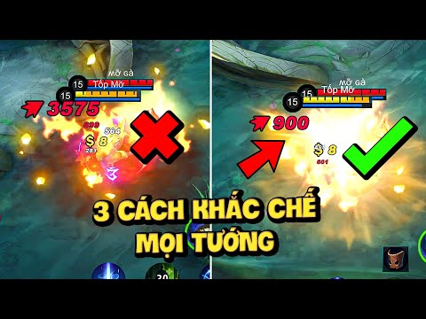 3 CÁCH KHẮC CHẾ MỌI VỊ TƯỚNG CƠ BẢN CẦN BIẾT TRONG MOBILE LEGENDS | Tốp Mỡ Gaming