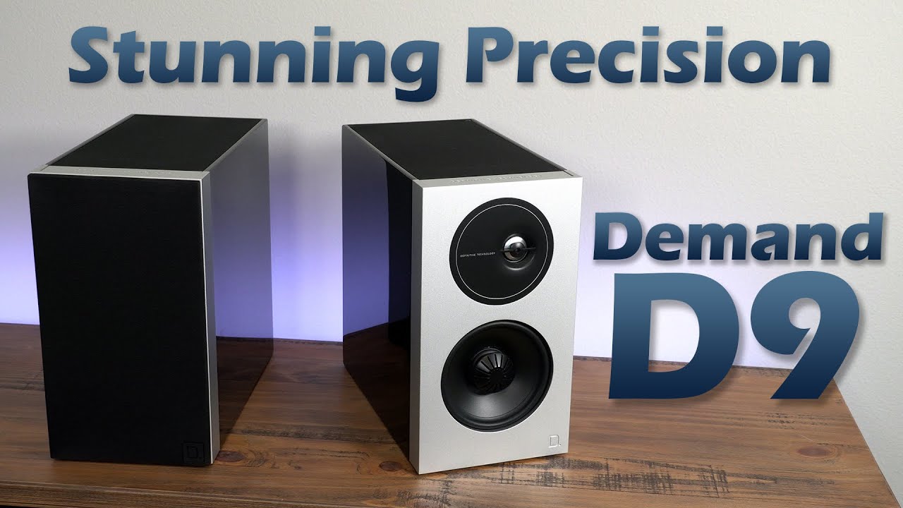 video Loa bookshelf Definitive Technology Demand D9 chính hãng 0