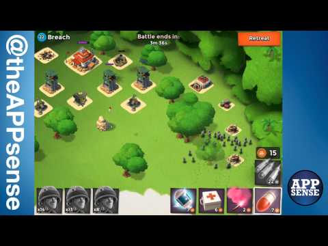 Breach (22) Single Player Island - Boom Beach Walkthrough