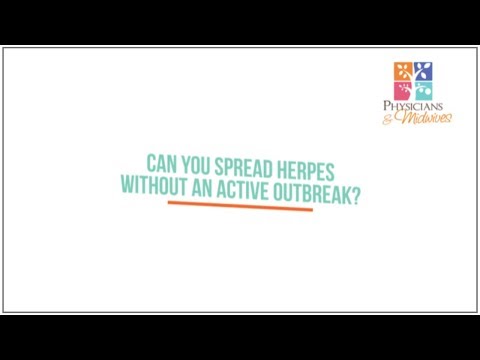 Can you spread herpes without an active outbreak?