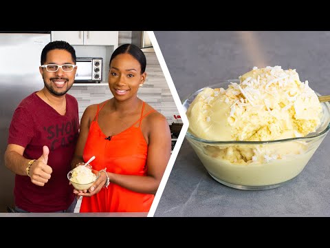 How To Make Trini Coconut Ice Cream | Foodie Nation