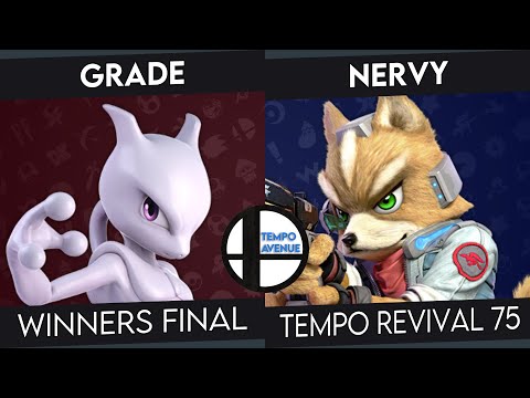 Tempo Revival 75 - Grade (Mewtwo) Vs. nervy (Pkmn Trainer, Fox) - Winners Finals - Smash Ultimate