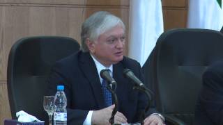 Edward Nalbandian visited Syria