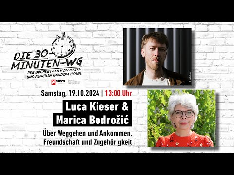 Leaving, Friendship & Belonging | Luca Kieser & Marica Bodrožić | 30-Minute Shared Apartment | Bu...