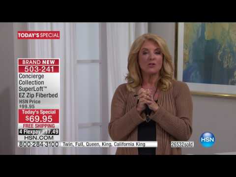 HSN | Concierge Collection Bedding 01.16.2017 - 09 PM