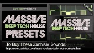 Video thumbnail for Massive Deep Tech House Presets - The Tech House Sound For NI's Massive Synth by Zenhiser Samples