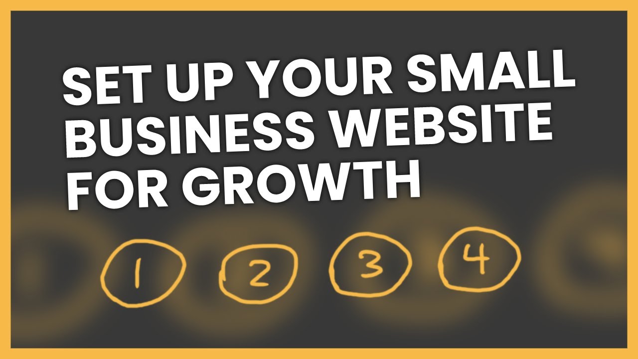 4 Important Things To Do To Your New Small Business Website