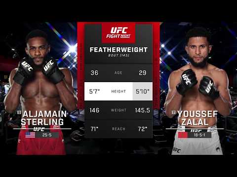 UFC Vegas 116 : სტერლინგი VS ზალალი