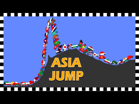 Country Cars Jumps Asia - Video 3 of 6 Algodoo