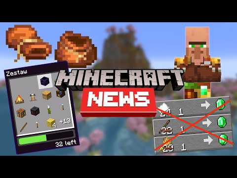 BIG TRADE CHANGES!  AND POCKETS FINALLY Will Be Added In Minecraft 1.21?!  - Minecraft News