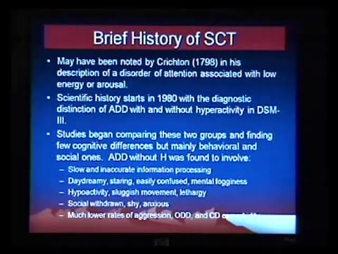 Slow Cognitive Tempo (SCT): The Second Attention Disorder with Russell Barkley, Ph.D. — J&K Seminars