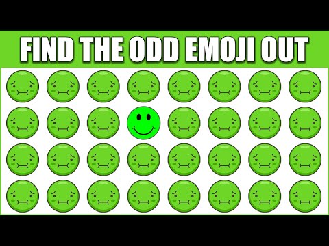 HOW GOOD ARE YOUR EYES #148 l Find The Odd Emoji Out l Emoji Puzzle Quiz