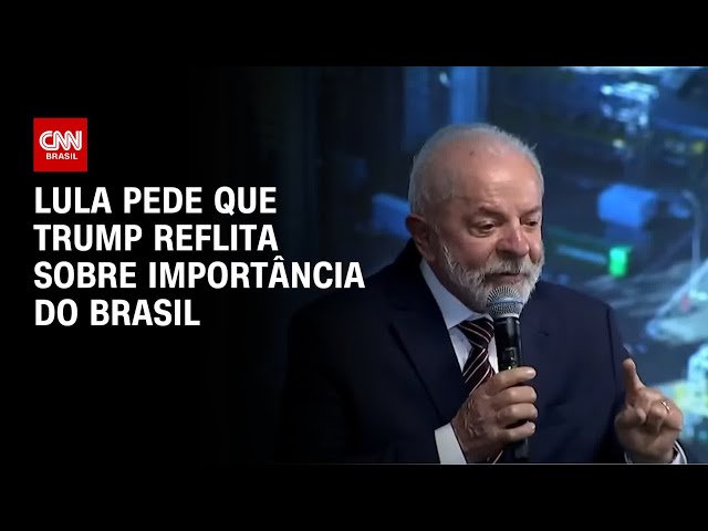 Tarifaço: Lula volta a defender negociação com os EUA | CNN ARENA
