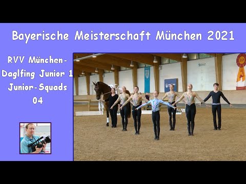 RVV München-Daglfing Junior 1 - Junior-Squads 04 - Bayerische Meisterschaft München 2021