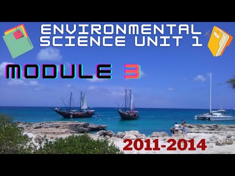ENVIRONMENTAL SCIENCE 2011 TO 2014 UNIT 1 PAPER 2 MODULE 3