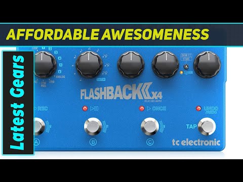 TC Electronic Flashback X4 Delay & Looper 2011 - 2019 - Blue image 3