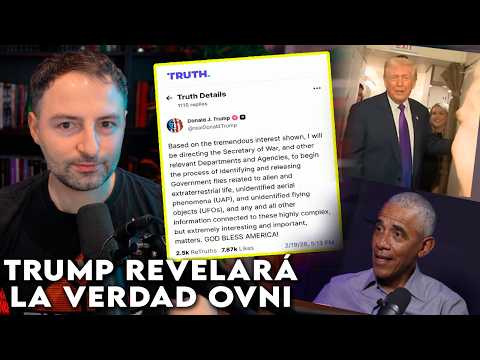 Trump Ordena LIBERAR los Archivos OVNI y Desafía a Obama por decir que los Aliens SON REALES