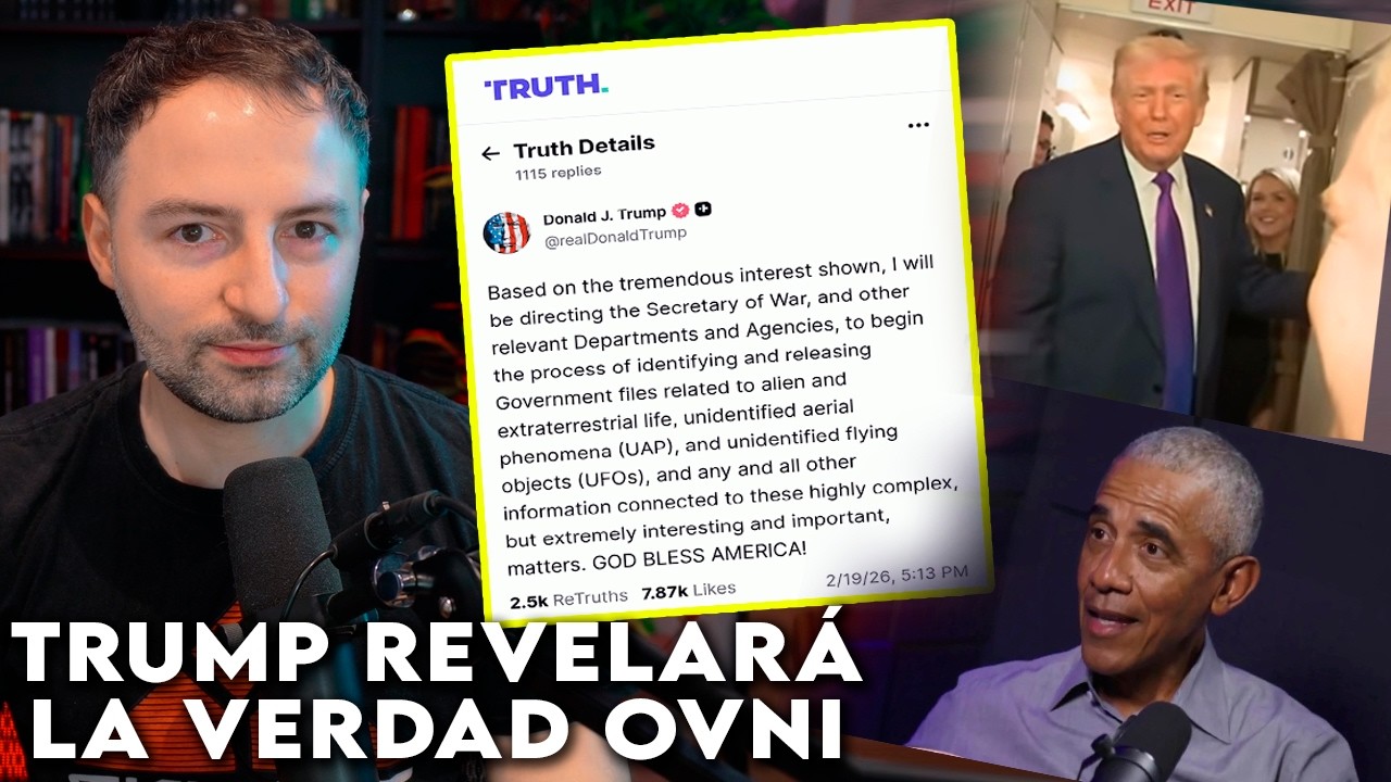 Trump Ordena LIBERAR los Archivos OVNI y Desafía a Obama por decir que los Aliens SON REALES