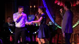 Laura Osnes w/ Corey Cott, Jeremy Jordan - &quot;In My Own Little Corner/Agony&quot; (Broadway Princess Party)