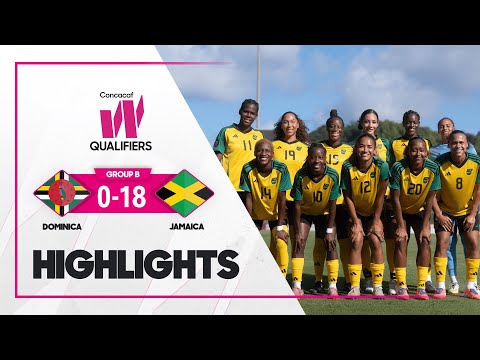 Dominica vs Jamaica | 2025/26 Concacaf W Qualifiers