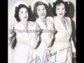 The Andrews Sisters - Rancho Pillow (1941)