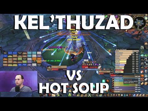 Kel'Thuzad Vs [HOT SOUP] | WoW Classic Naxxramas Boss Fight