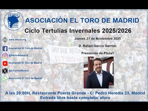 Tertulia Especial XXV Aniversario con D. Adolfo Martín y D. Joao Folque de Mendoza. 11/11/2021
