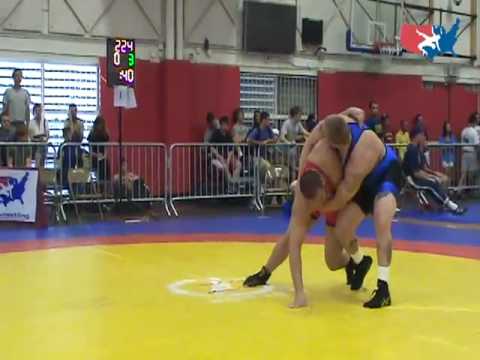 FILA JR Greco-Roman 120kg - Jake Kettler vs. Billy Damiana