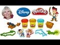 Play Doh Treasure Creations Set Featuring Jake And The Never Land Pirates