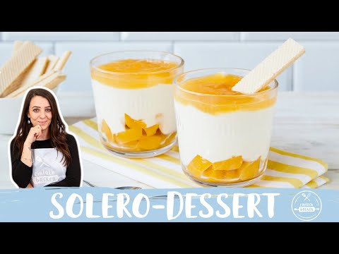 Solero Dessert 🍨🌞 | Maracuja-Dessert im Glas | Schnelles Dessert | Einfach Backen