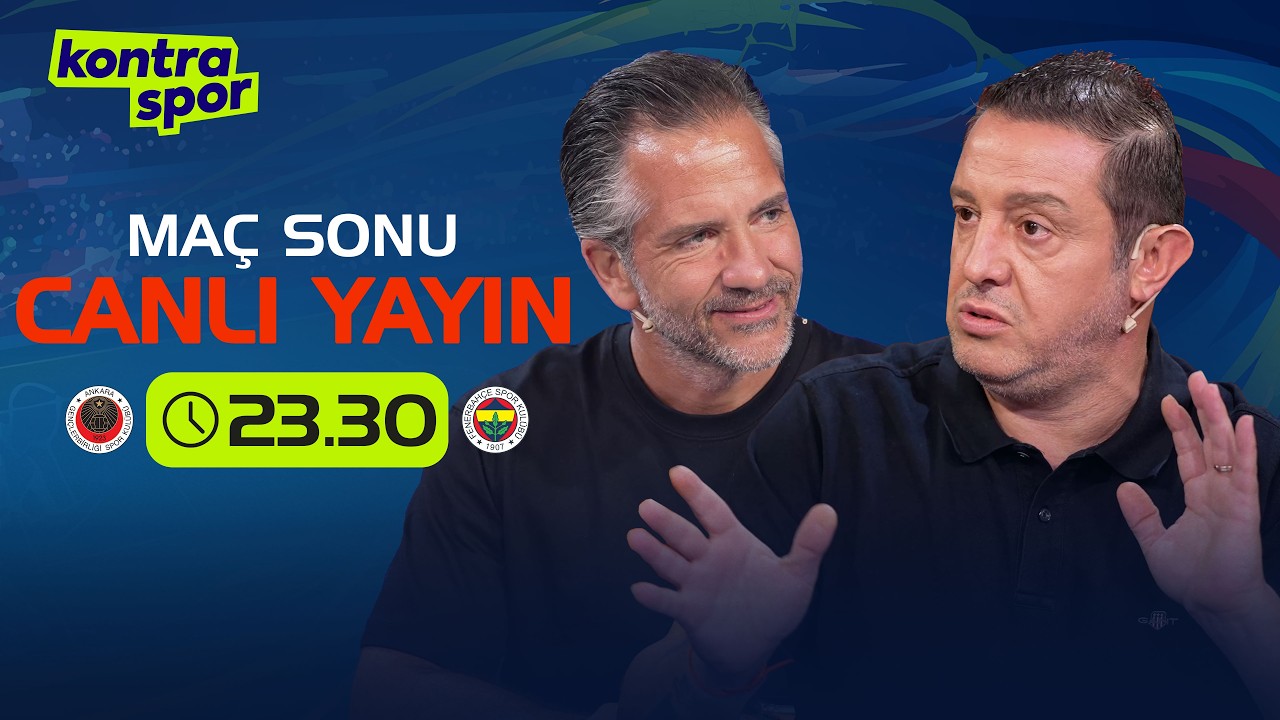 🔴 CANLI | Gençlerbirliği - Fenerbahçe Maç Sonu | Nihat Kahveci, Nebil Evren | Kontratak Süper Lig