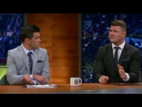 Michael Bisping and Dominick Cruz roasting each other for 6 minutes and 3 seconds