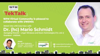 TekTalk with Dr. (hc) Mario Schmidt MD, Lingel Windows
