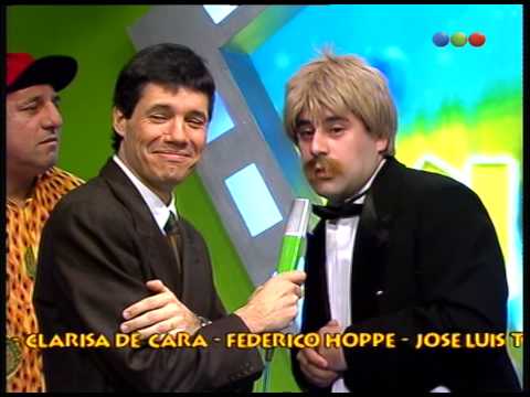 Show del chiste: El locutor, "la metralleta" - Videomatch 99