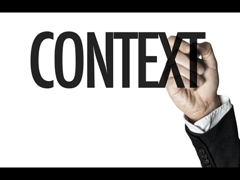 Setting context