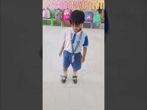 A Fun Gross Motor- Hopscotch