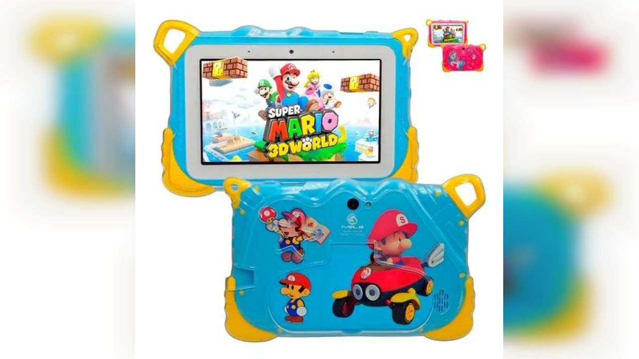 Miniatura da avaliação em vídeo de Tablet BE PLACE KIDS Android 13 128GB 8GB RAM Controle Parental