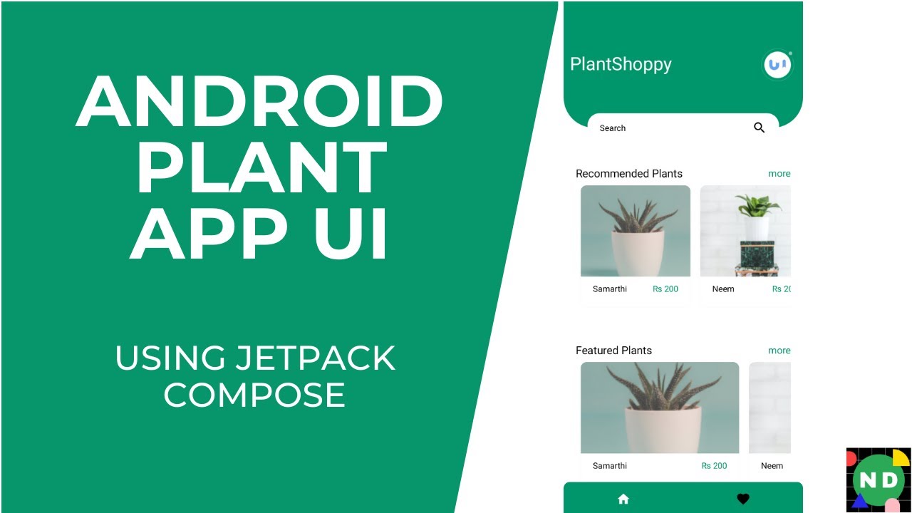 Plant App Ui - Android Jetpack Compose - SpeedCode
