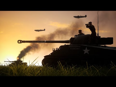 Post Scriptum Sherman Firefly in the Bocage of Normandy | WW2 Tank Battle - 4K