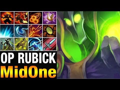 OP 9k RUBICK - MidOne TOP 2 MMR in the world  - Dota 2