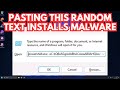 Fake Captcha Code Malware