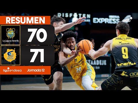 La Laguna Tenerife - Dreamland Gran Canaria (70-71) RESUMEN | Liga Endesa 2025-26