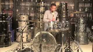 Video thumbnail for Pearl Crystal Beat Acrylic Drum Set 22/10/12/16 - Ultra Clear by Drum Center of Portsmouth