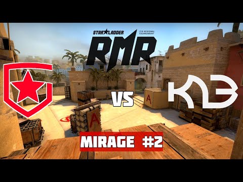 1/2 Финал. GAMBIT vs K23. Map-2 Mirage. StarLadder CIS RMR 2021