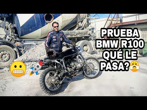 😬PRUEBA por MONTE BMW R100GS SCRAMBLER…🛠️ALGO LE PASA…😤