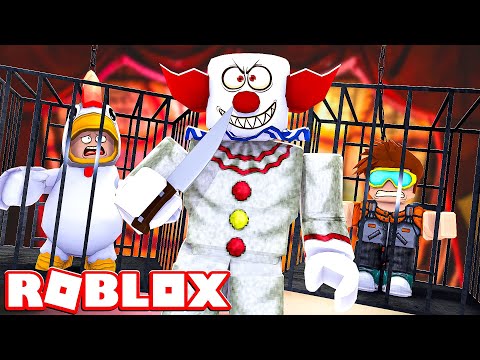 SCAPPA DAL CLOWN PAZZO DI ROBLOX!!