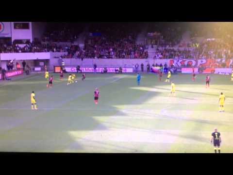 Guingamp-Nantes (5/10/14) But de Nkoudou