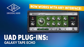 Video thumbnail for Universal Audio UAD Galaxy Tape Echo Plug-In Demo by Sweetwater